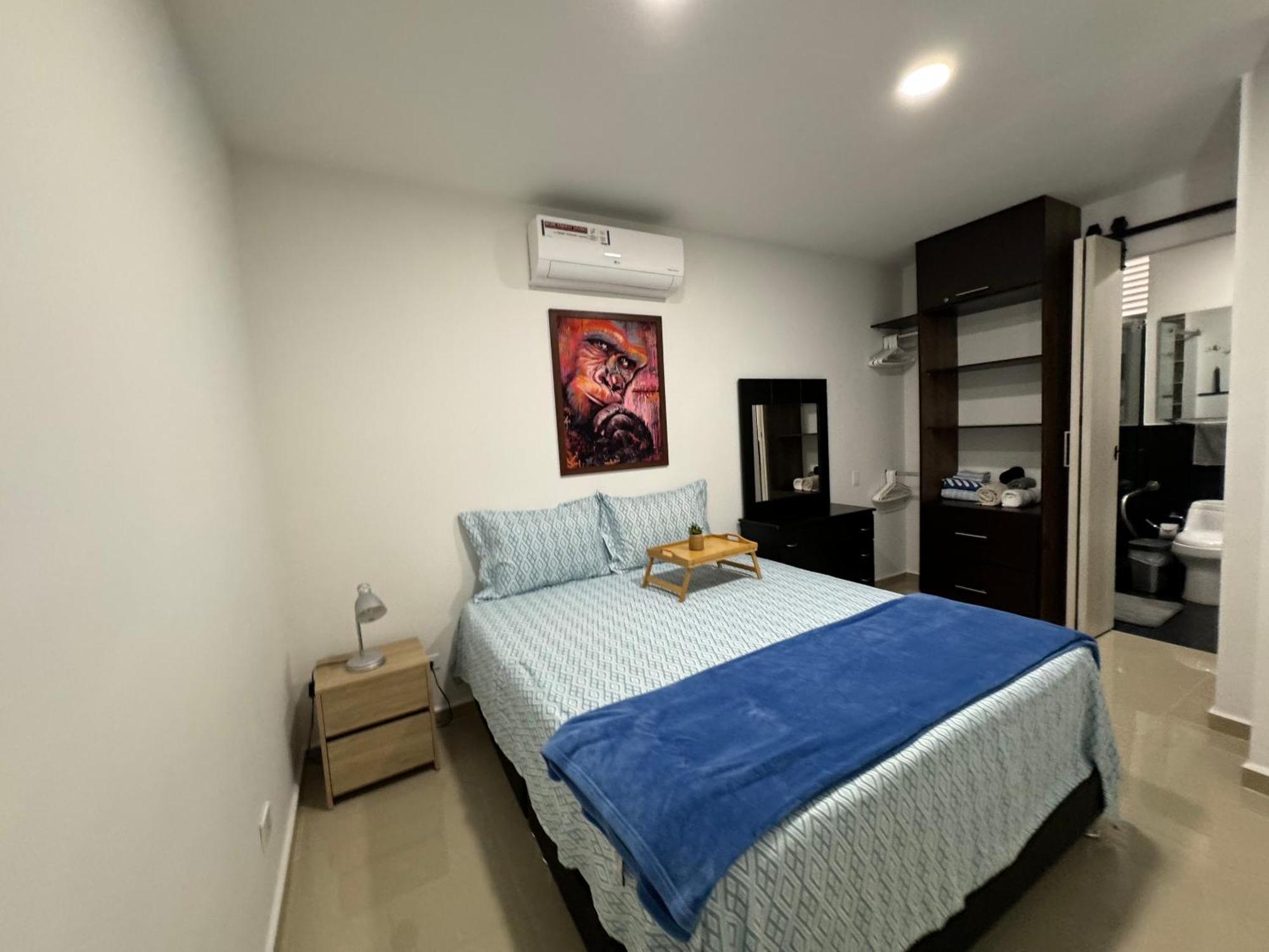 204 Amoblado&tequendama 2 2 Baños Acs Apartamento *